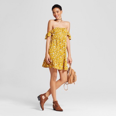 Yellow Flower Dress
